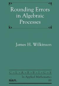 bokomslag Rounding Errors in Algebraic Processes