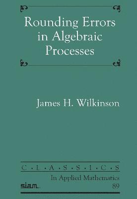 Rounding Errors in Algebraic Processes 1