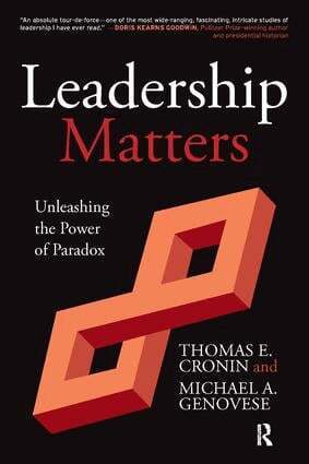 Thomas E. Cronin, Michael A. Genovese - Leadership Matters, Häftad