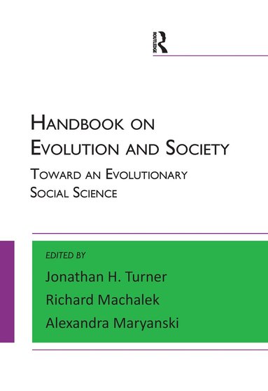 bokomslag Handbook on Evolution and Society