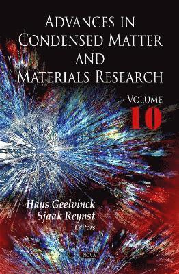 bokomslag Advances in Condensed Matter & Materials Research