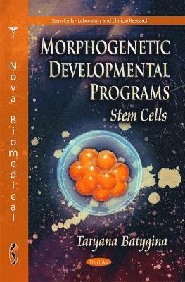 bokomslag Morphogenetic Developmental Programs