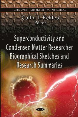 bokomslag Superconductivity & Condensed Matter Research