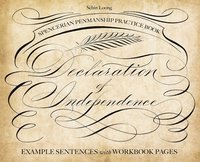 bokomslag Spencerian Penmanship Practice Book: The Declaration of Independence