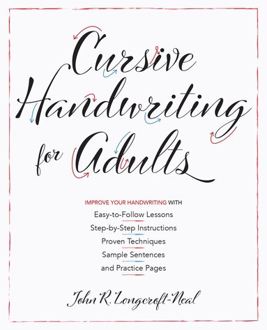 John Neal - Cursive Handwriting for Adults, Häftad
