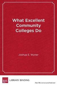 bokomslag What Excellent Community Colleges Do