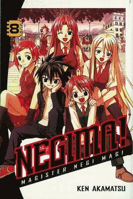 Ken Akamatsu - Negima! 8, Häftad