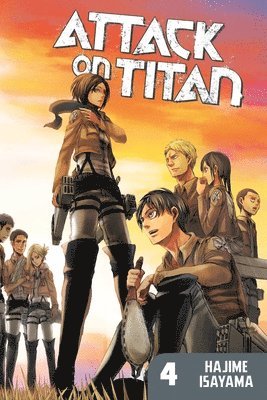 Hajime Isayama - Attack On Titan 4, Häftad