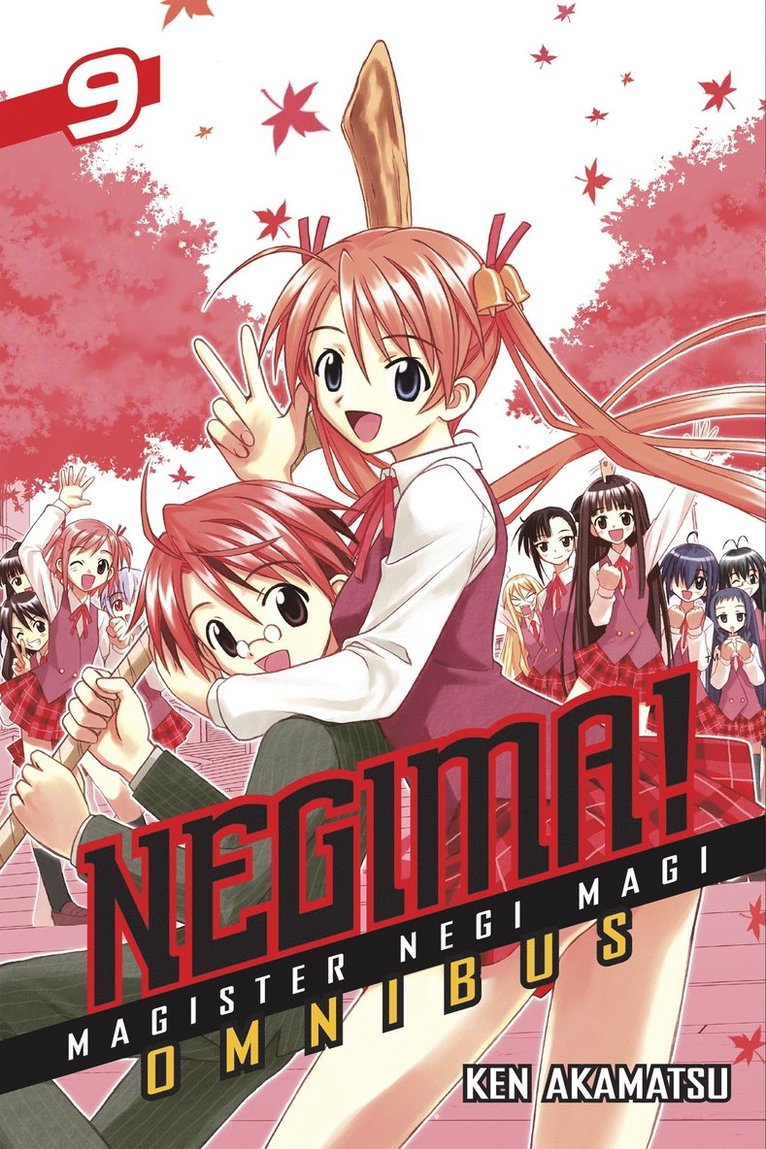 Ken Akamatsu - Negima! Omnibus 9, Häftad