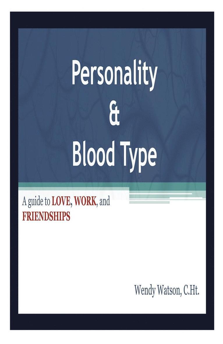 Personality & Blood Type 1