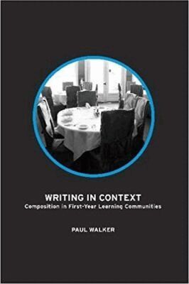 Paul Walker - Writing in Context, Inbunden