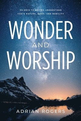 bokomslag Wonder & Worship