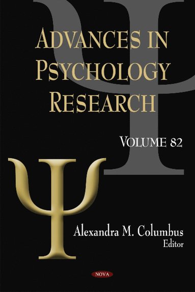 bokomslag Advances in Psychology Research