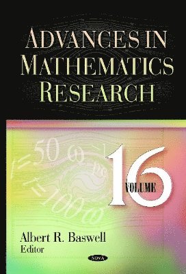 bokomslag Advances in Mathematics Research
