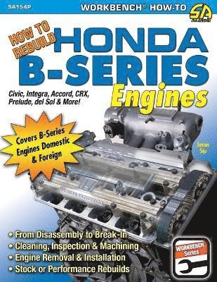 bokomslag How to Rebuild Honda B-Series Engines