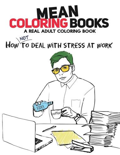 bokomslag Mean Coloring Books