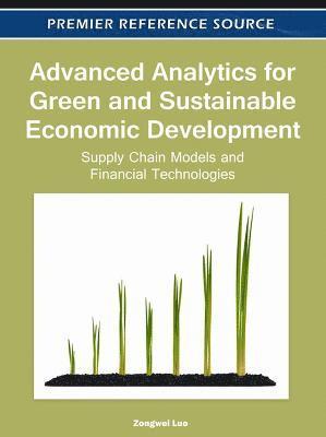 bokomslag Advanced Analytics for Green and Sustainable Economic Development