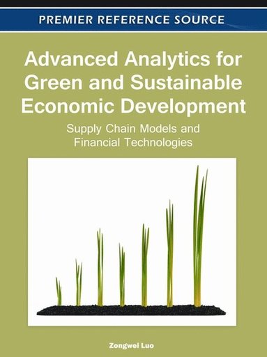 bokomslag Advanced Analytics for Green and Sustainable Economic Development