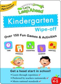 bokomslag Let's Leap Ahead Kindergarten Wipe-off
