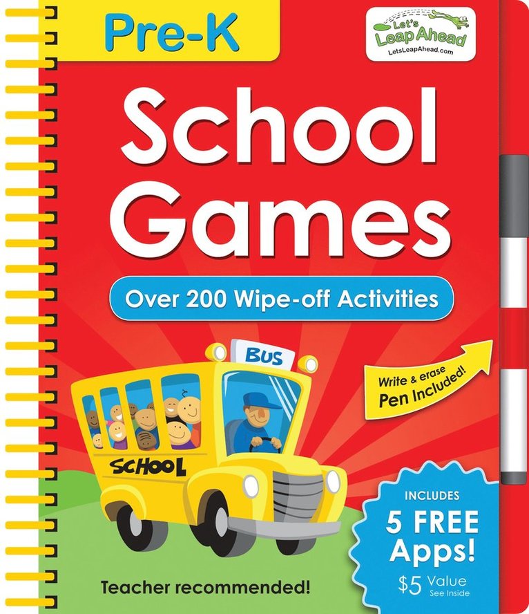 Let's Leap Ahead Pre-K School Games