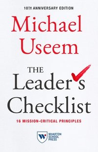 bokomslag The Leader's Checklist, 10th Anniversary Edition