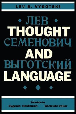 bokomslag Thought and Language