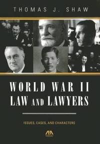 bokomslag World War II Law and Lawyers