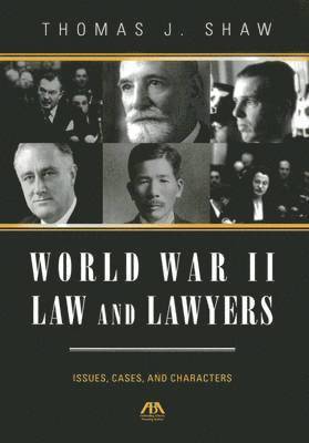 bokomslag World War II Law and Lawyers