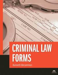 bokomslag Criminal Law Forms