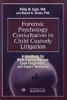 bokomslag Forensic Psychology Consultation in Child Custody Litigation