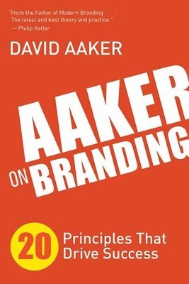 bokomslag Aaker on Branding