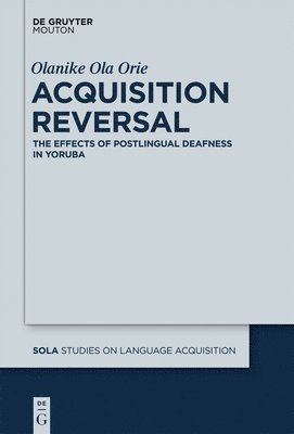 Olanike Ola Orie - Acquisition Reversal, Inbunden