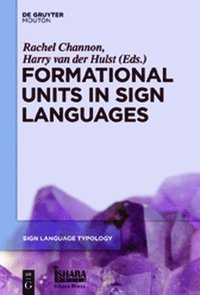 bokomslag Formational Units in Sign Languages