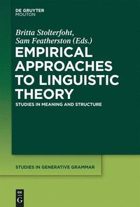 bokomslag Empirical Approaches to Linguistic Theory