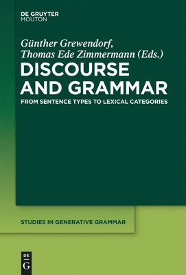 bokomslag Discourse and Grammar