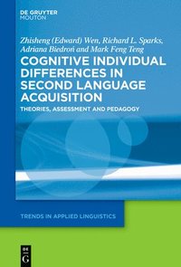 bokomslag Cognitive Individual Differences in Second Language Acquisition