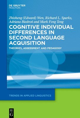 bokomslag Cognitive Individual Differences in Second Language Acquisition