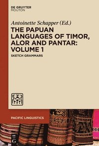 bokomslag The Papuan Languages of Timor, Alor and Pantar. Volume 1