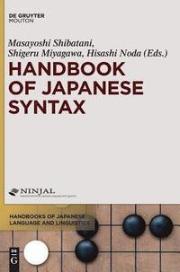 bokomslag Handbook of Japanese Syntax