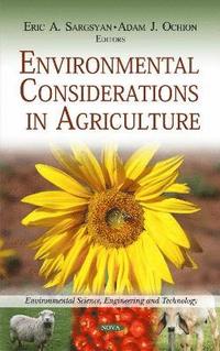 bokomslag Environmental Considerations in Agriculture