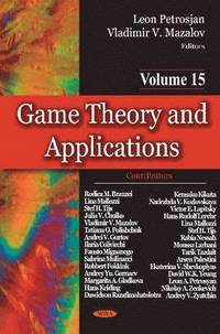 bokomslag Game Theory & Applications