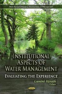 bokomslag Institutional Aspects of Water Management