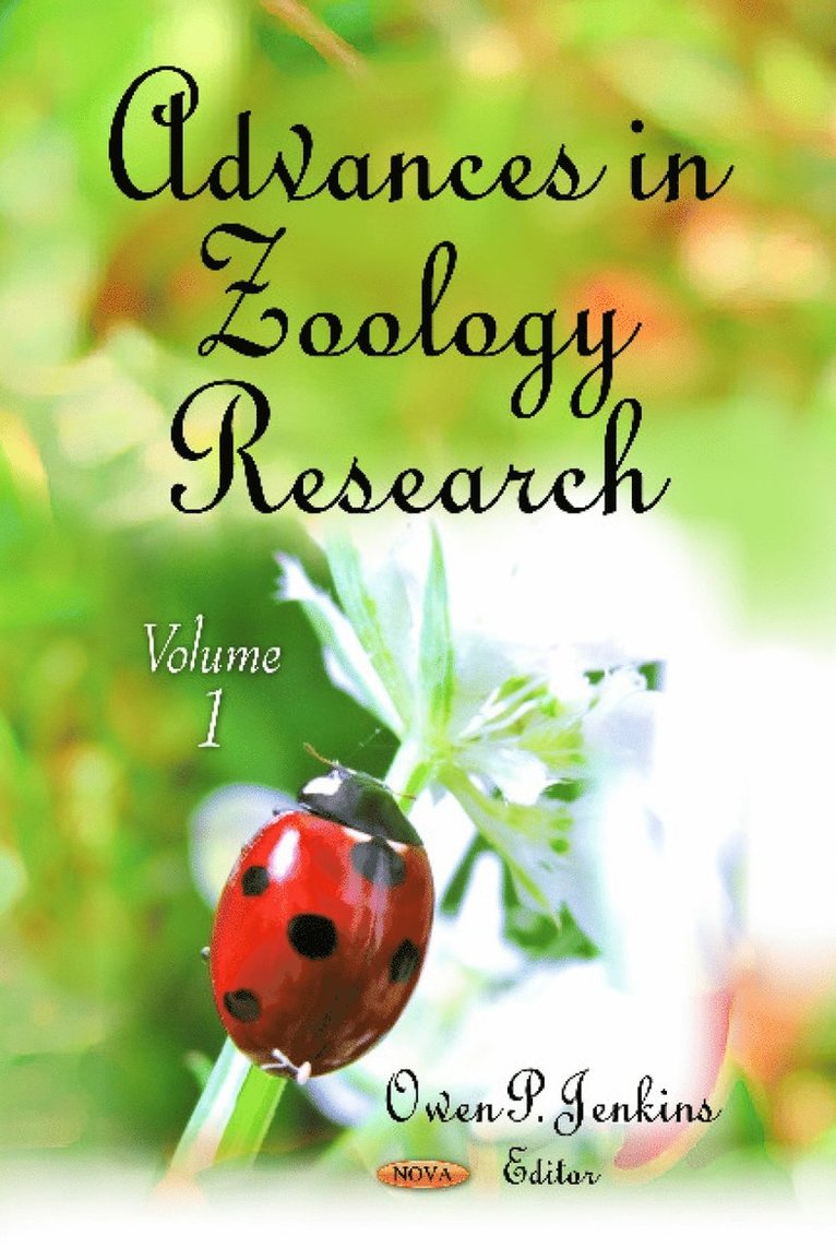 Owen P Jenkins - Advances in Zoology Research, Inbunden