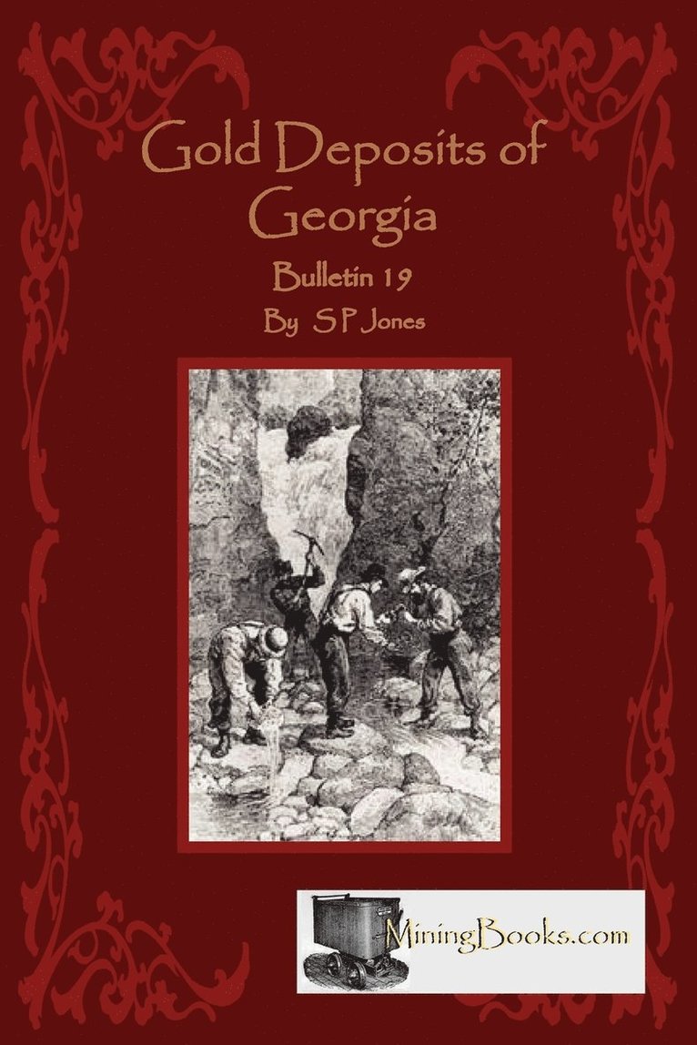 S P Jones, S. P. Jones - Gold Deposits of Georgia, Häftad