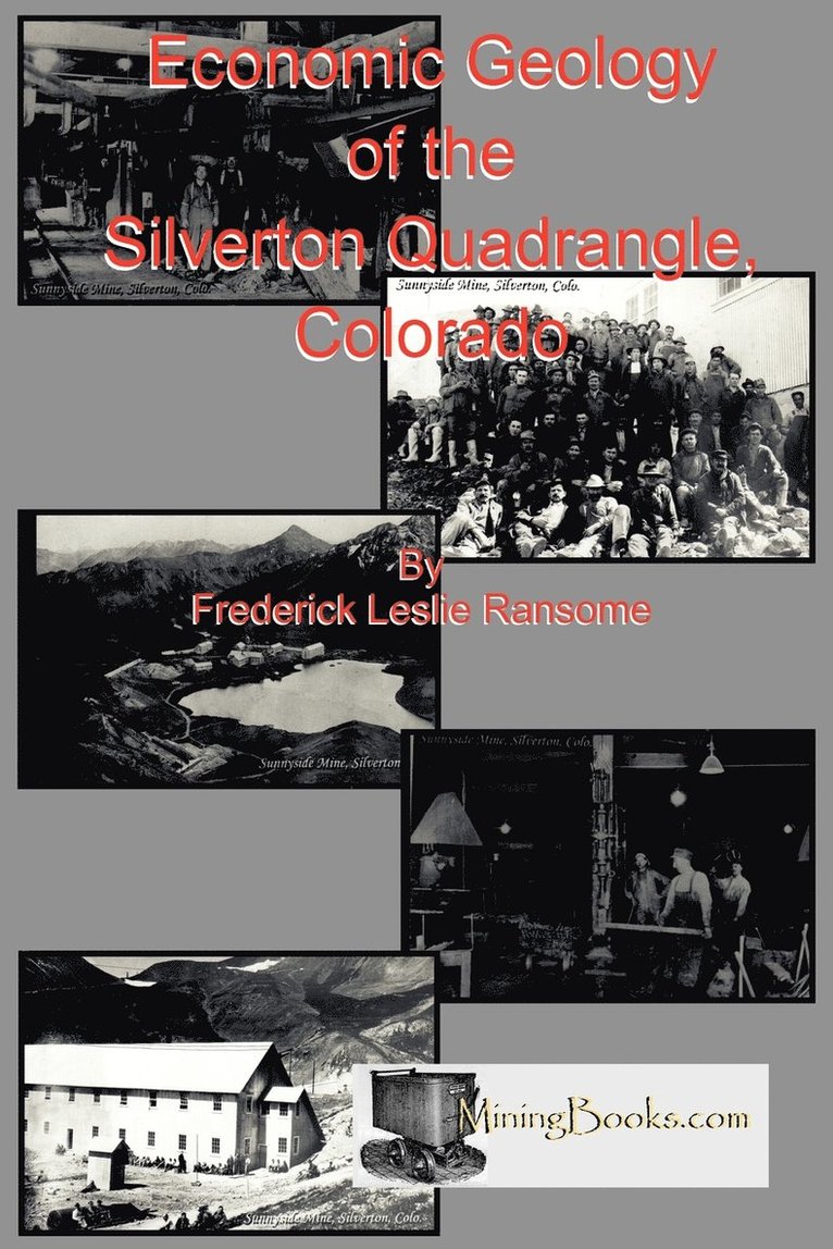 Frederick Leslie Ransome - Economic Geology of the Silverton Quadrangle, Colorado, Häftad