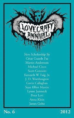 bokomslag Lovecraft Annual No. 6 (2012)