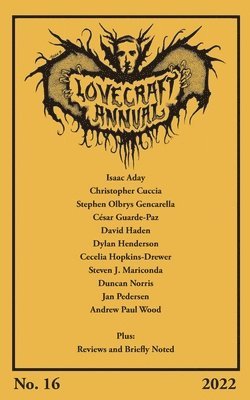 bokomslag Lovecraft Annual No. 16 (2022)