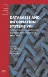 Ahto Kalja, Tarmo Robal - Databases and Information Systems VIII, Inbunden