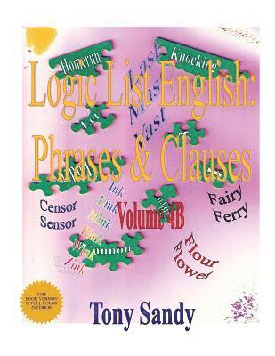 Tony Sandy, Tony, Sandy - Logic List English, Häftad