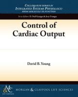 David Young - Control of Cardiac Output, Häftad